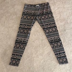 Boho printed leggings
